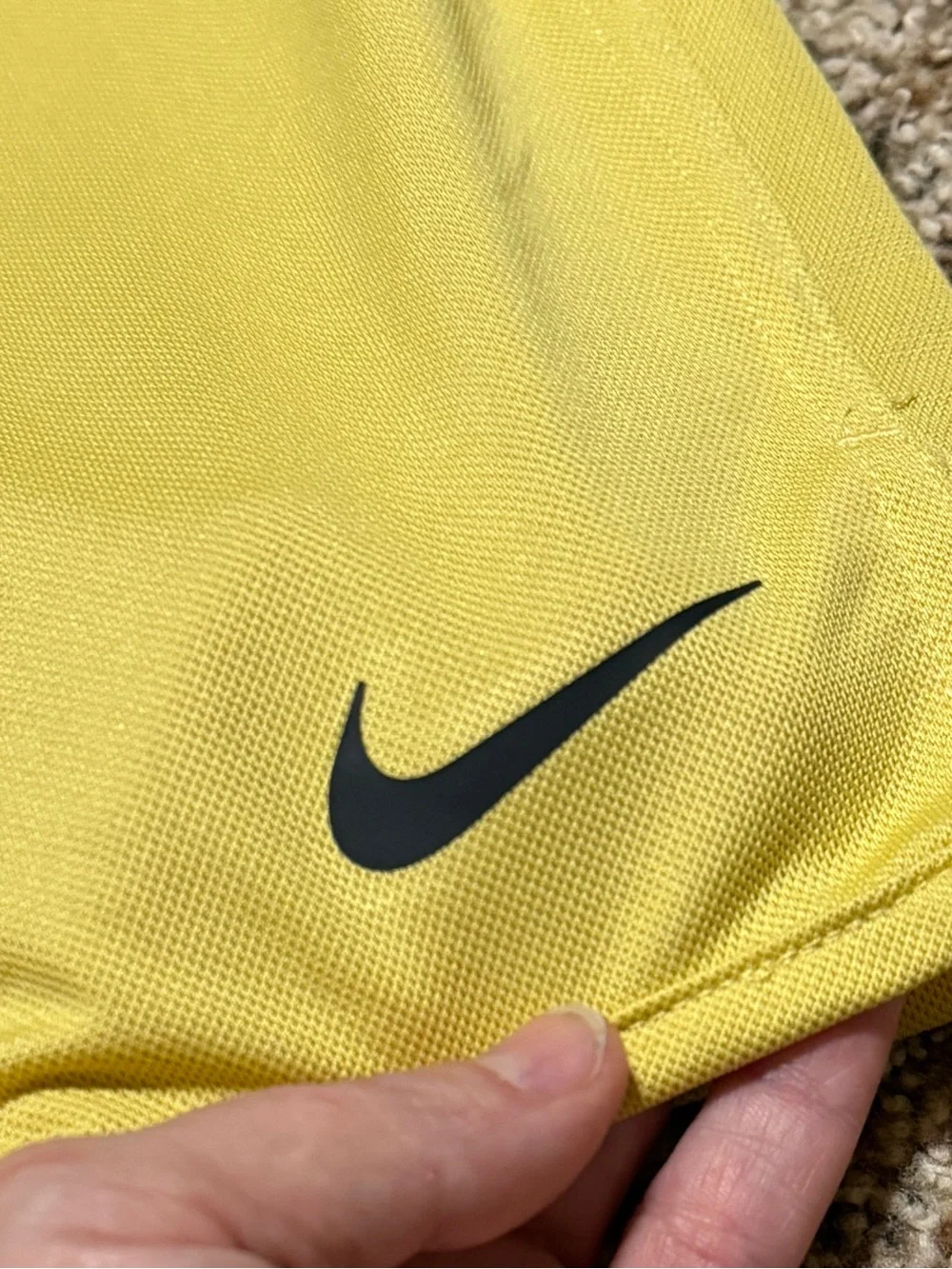 Nike Dri-Fit Tour Yellow Park III Athletic Shorts Mens Small